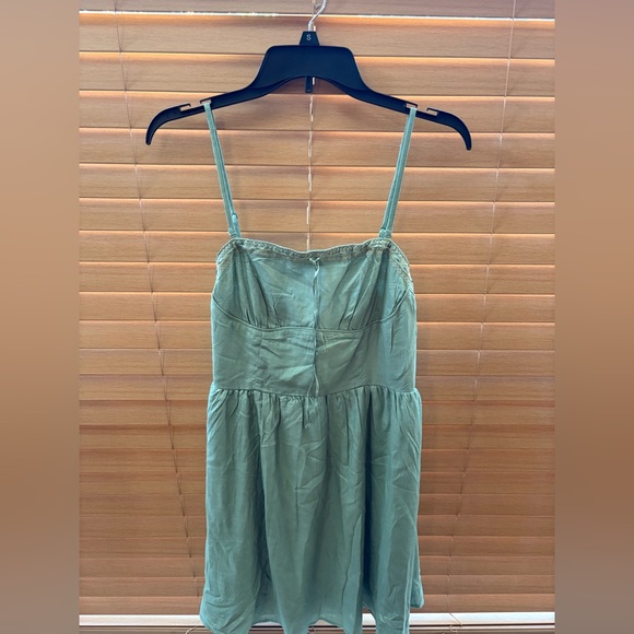 Aeropostale Solid Strapless Lace-Trim Fit & Flare Dress ~ Medium - Picture 1 of 8